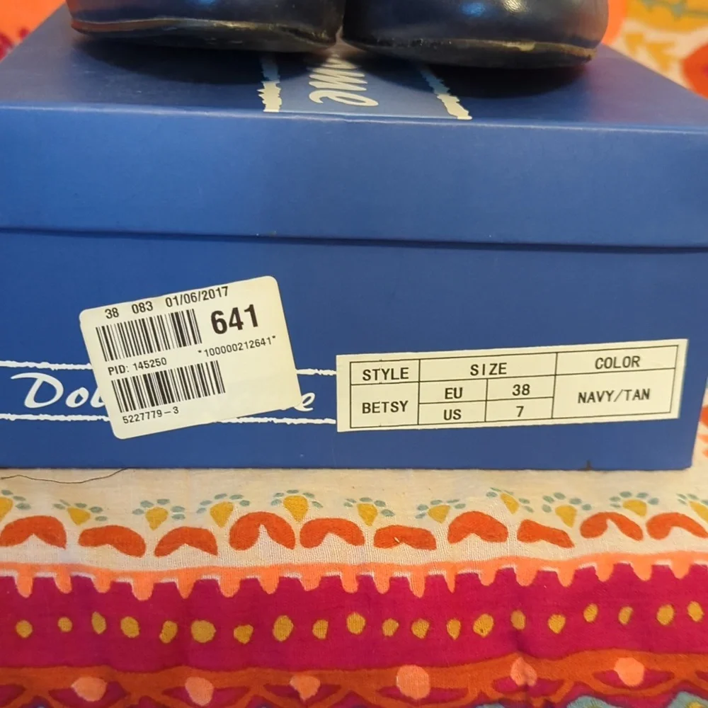 Brown and Black Mary Jane Heels - Picture 2 of 9